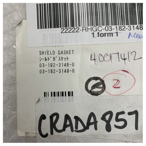 Furuno Marine Shield Conta 03-182-3148-0 - Navigasyon Donanımı için Dayanıklı Su Geçirmez Conta