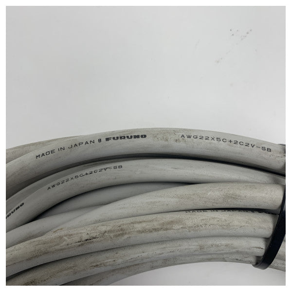 Furuno Marine Radar Sinyal Kablosu MJ-B24LPF0008-200+R AWG22 5C+2C Dayanıklı