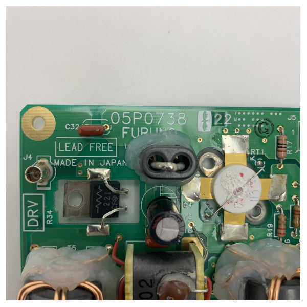Placa de PCB de Rádio MF/HF Furuno Marine - 05P0738(LF) DRV para sistemas FS2570