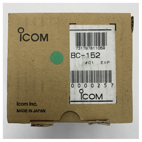 Icom IC-BC152 Chargeur de batterie portable 220VAC pour Radios Marines Durable