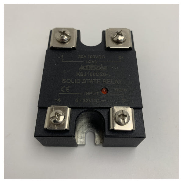 Netwave 20A ρελέ στερεάς κατάστασης 4-32VDC εισόδου για θαλάσσια συστήματα DC, πιστοποιημένο με RoHS