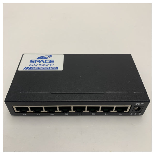 Space Stream 8-Port Gigabit Ethernet Switch 10/100/1000 Mbps para uma rede fiável