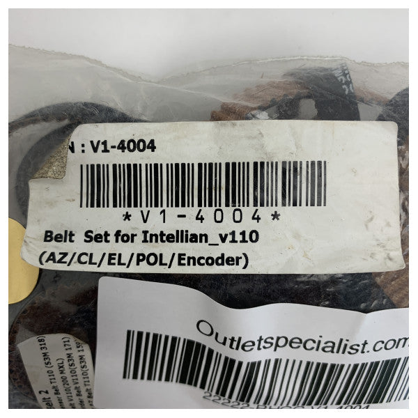 Intellian VSAT Belt Kit v110 - Durable Marine Satellite Antenna Replacement Belts