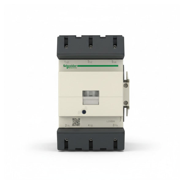 Schneider Electric TeSys LC1D115U7 Contactor 3-Pole 115A 240V AC 55 kW