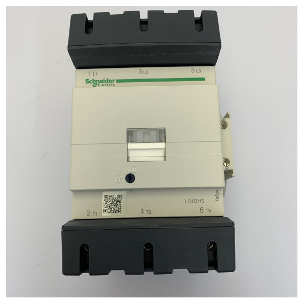 Schneider Electric TeSys LC1D115U7 Contactor 3-Pole 115A 240V AC 55 kW