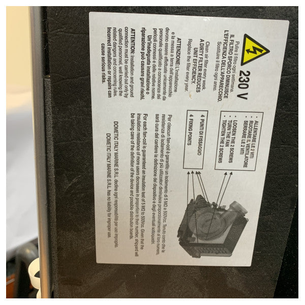 Dometic AP5 S7 Marine Air Handler Air Conditioning Unit - AP 5 S7 10V