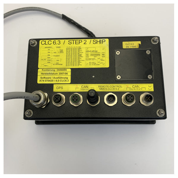 MAN MMDS-CLC-6.3 Marine motorinstrumentdisplay CAN-bus BRUGT