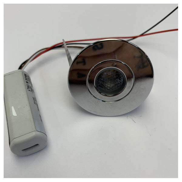 Zetacube ZCube Unicum R Spot 2W 24V 3000K IP56 Chrome