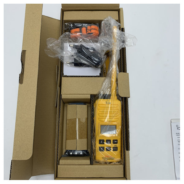 Radio VHF portatile GMDSS Icom IC-GM1600E - Comunicazione affidabile per le emergenze marittime