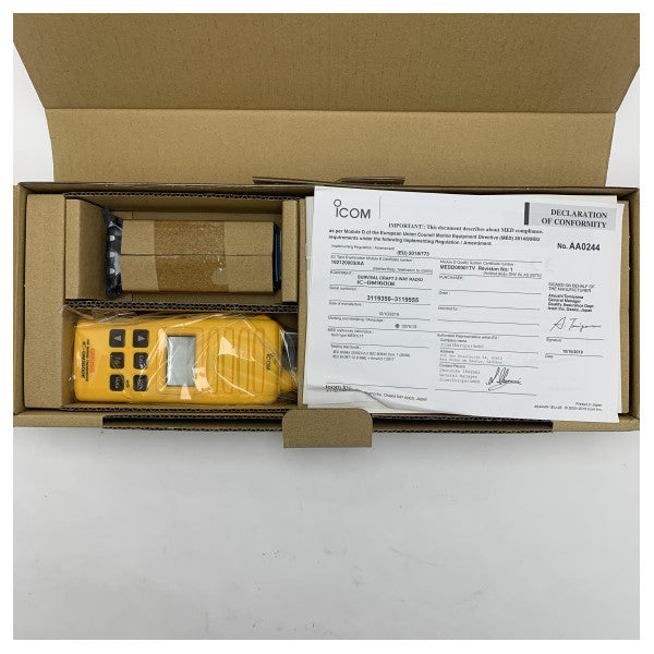 Radio VHF portatile GMDSS Icom IC-GM1600E - Comunicazione affidabile per le emergenze marittime