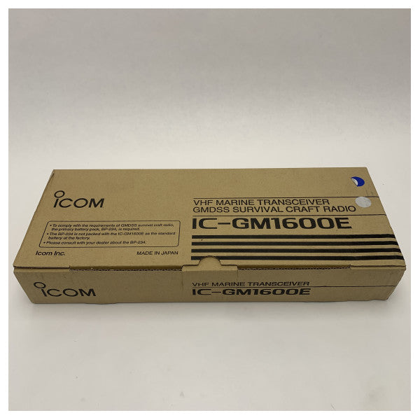 Radio VHF portatile GMDSS Icom IC-GM1600E - Comunicazione affidabile per le emergenze marittime