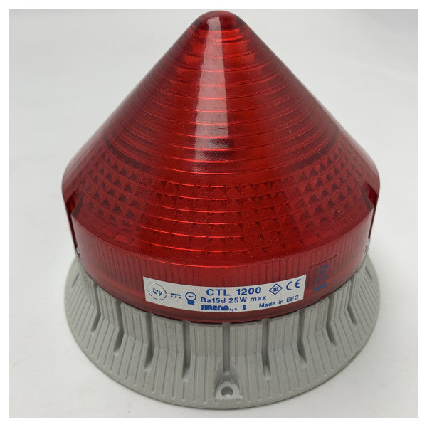Sirena 12V CTL 1200 LED A RED signal light