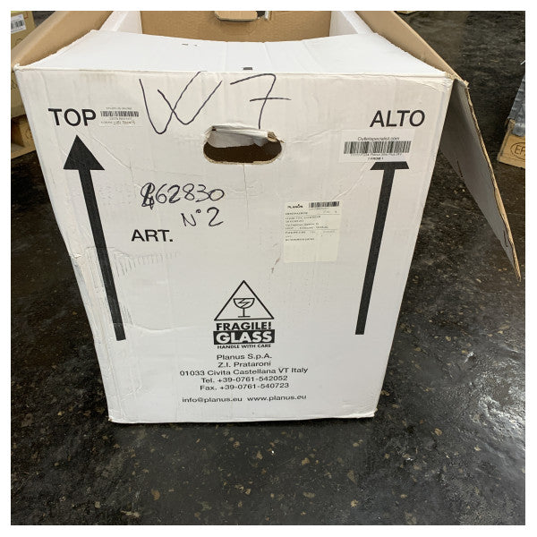 Water toilet marino Planus Stilo Plus 24V nero opaco