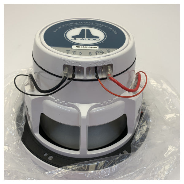 JL Audio M880-CCX-CG-WH marina koaxialhögtalarpar
