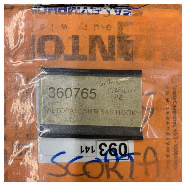 Σετ ηχείων Riva Altoparlanti από ανοξείδωτο ατσάλι Hook
