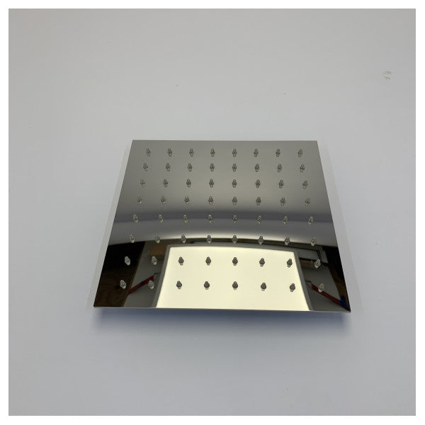 Treemme Square Shower Ceiling Panel 200x200mm Chrome Bathroom Fixture RTBR339CC