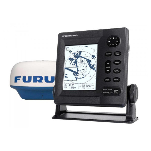 Radôme Furuno Marine Radar Model 1623-E-10M 10-30VDC avec traceur radar 6 pouces