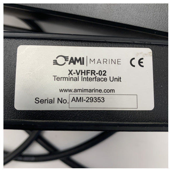 AMI X-VHFR sistema ta' reġistrazzjoni tad-data bażika bi 64GB għall-VHF u l-audio tal-pont