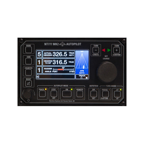 ナビトロン NT777 MK2 小型船舶用マリンオートパイロットシステム