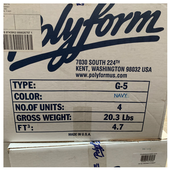 ポリフォーム G5フェンダー ネイビーブルー - G5N