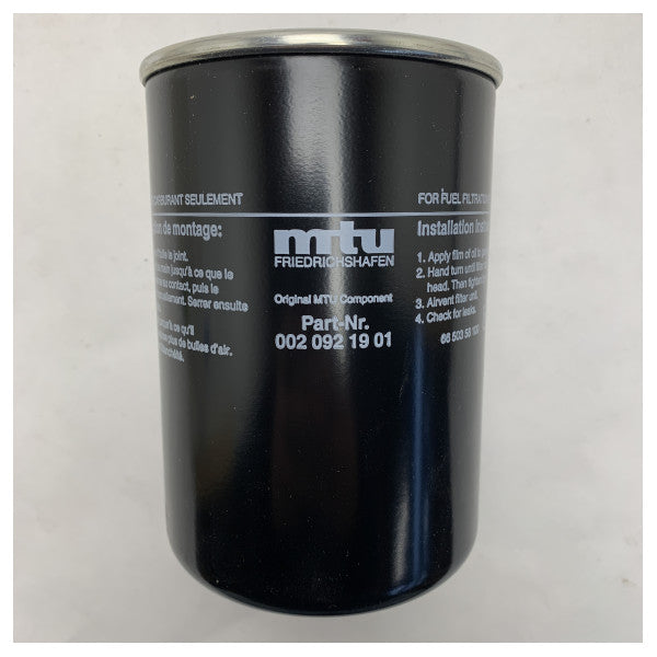 Filtre à carburant marin MTU4000 0020921901 - Filtration des moteurs diesel haute performance pour les environnements marins difficiles