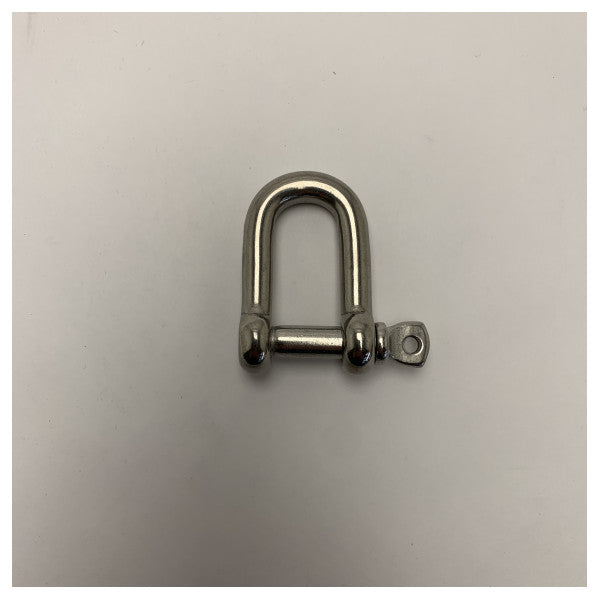 Gancio a D in acciaio inossidabile da 8 mm per uso marino – Resistente alla corrosione e durevole