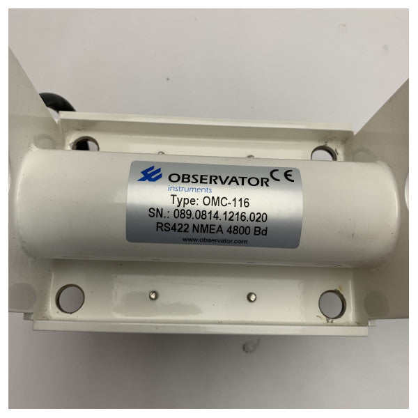 Capteur de vent marin ultrasonique OMC-116M, anémomètre en métal plein, durable et résistant aux intempéries