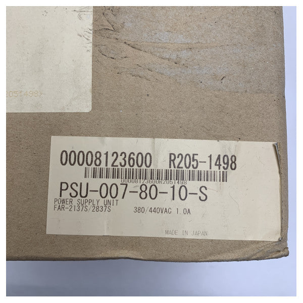 Unidad de suministro de energía de radar marino Furuno S-Band PSU-007-80-10-S para FAR-2137/2837 - 380/440V