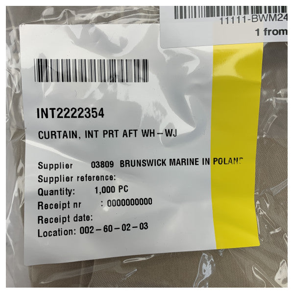 Завіса для каюти ззаду ліворуч Quicksilver 755 Weekend - 2222354