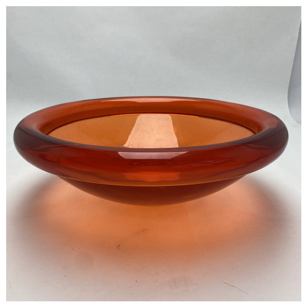 Regia Gloss Marine Sink D400 mm x 120 mm - Durable Glossy Red Ice Luc Plastic Basin for Boats and Yachts