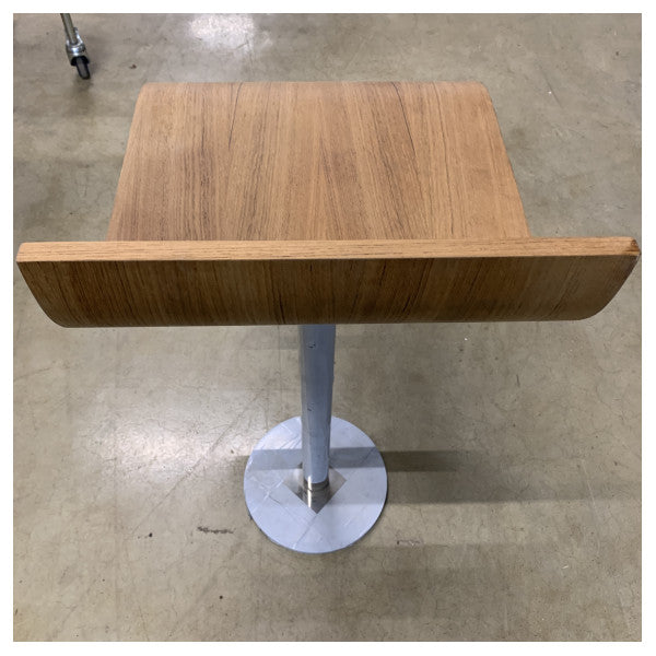 固定チーク材|ステンレススチール製マリンアウトドアバーシート