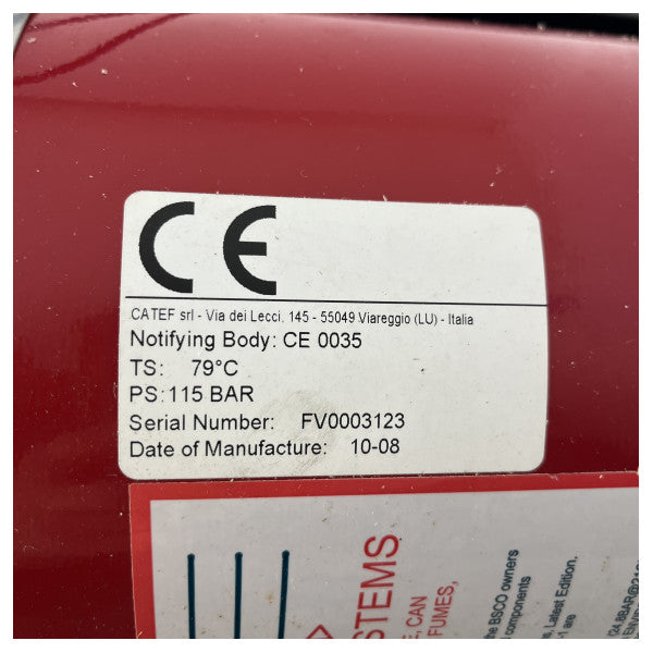 BSCO 740-700MA meripalonsammutusjärjestelmä