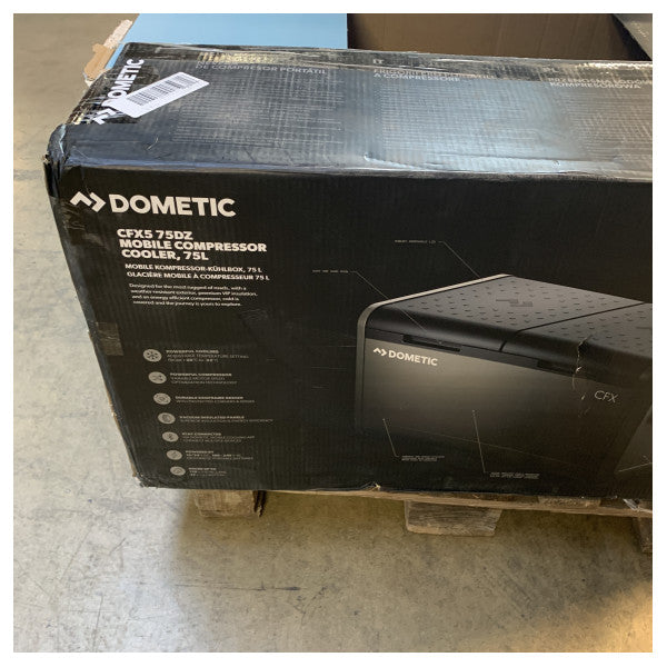 Dometic CFX5 75DZ Portable Compressor Cooler 75L - Dual Zone Fridge Freezer for Outdoor and Marine Use