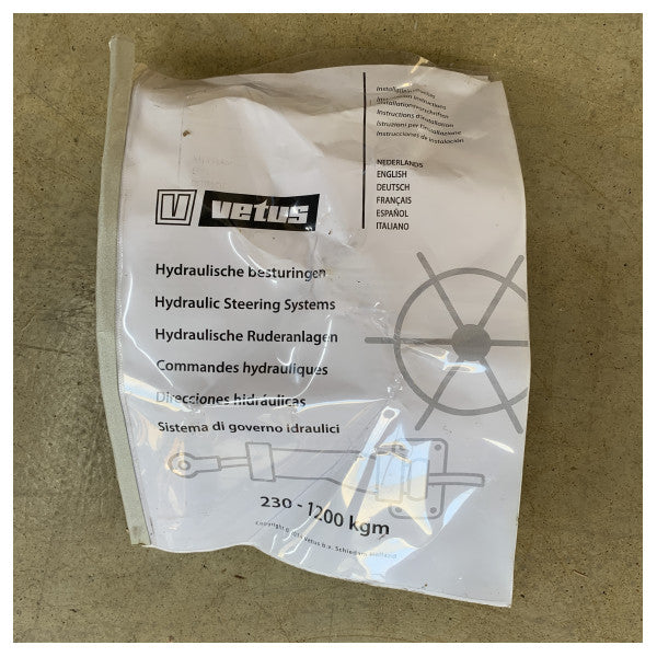 Cylindre de direction hydraulique marin Vetus S 300 mm - 750 cc - 3335 nm - MT0345B