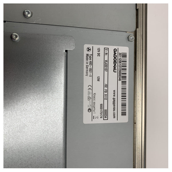 Exaustor de extração downdraft Gaggenau VL430-107 HBD-VB21-8