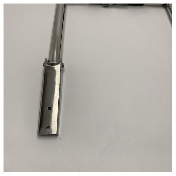 Échelle de bain pliante en acier inoxydable Vetus SLT3A - Échelle de bordage télescopique à 3 marches