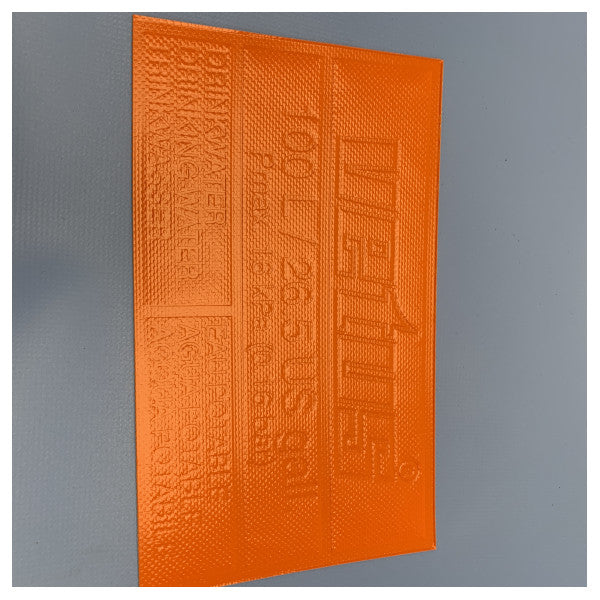 خزان مياه مثلث مرن Vetus 100L قابل للنفخ والتفريغ - TANKW1003