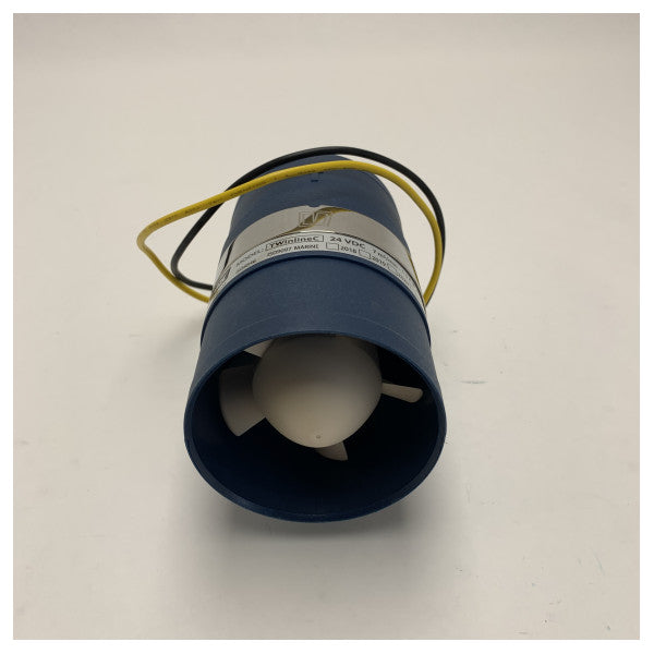 Vetus TWINLINEC 24V Inline-Marinelüfter 76mm - Leistungsstarker Ventilator für Boote und Schiffe