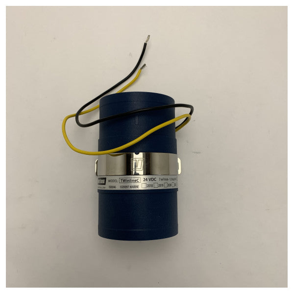 Vetus TWINLINEC 24V Inline Marine Ventilator 76mm - Ventilatur Qawwi għall-Botijiet u l-Vapuri
