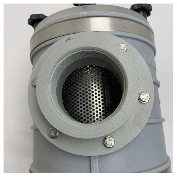 Filtre à eau de refroidissement marin Vetus Robust Type 1900 avec insert en acier inoxydable connexion G2 1/2