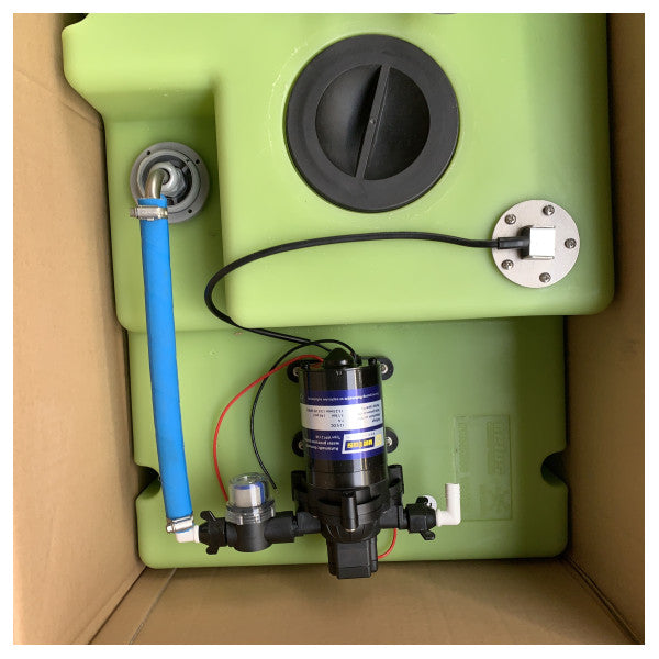 Vetus 120L drink water tank system with pump 12V - DWSC12012