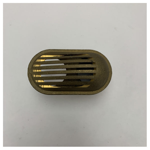 Filtro de entrada de bronce Vetus G 1 1-4 pulgadas - Conexión duradera para agua de mar a través del casco para barcos y yates - WCAPB11/4