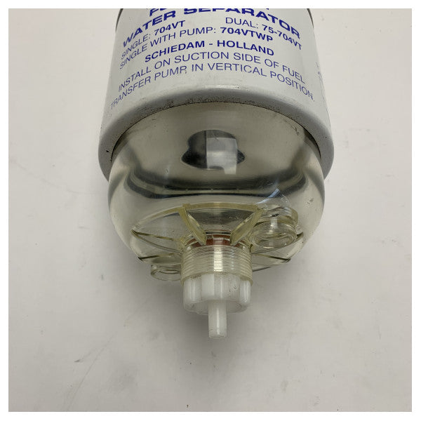 Element filtra paliwa Vetus VT04 z separatorem wody do silników diesla - morski system filtracji paliwa