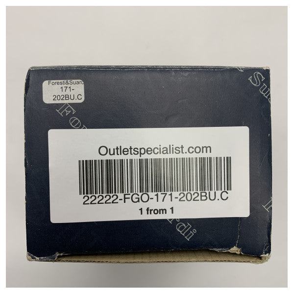 Foresti ve Suardi 171-202BU.C krom kaplamalı pirinç deniz çanı tutucusu