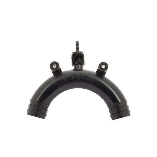 Coude d'air Vetus Marine 38mm x 8mm en plastique - Accessoire de ventilation pour bateau pour un flux d'air optimal - AIRVH38U