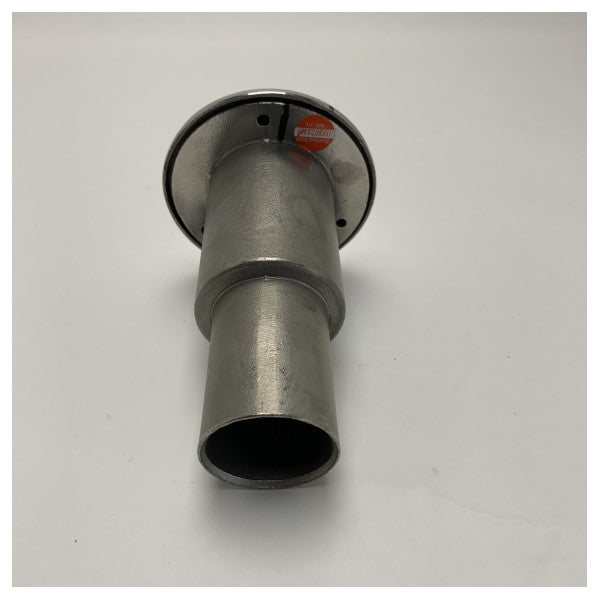 Salida de cubierta universal de aguas residuales Vetus acero inoxidable 38 mm - CAPWC38S