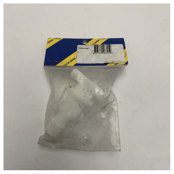 Accouplement marin Vetus THRH19L Tru-Hull avec bride en L blanche de 19 mm