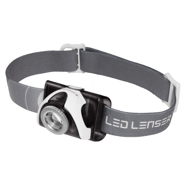 Світлодіодний водонепроникний налобний ліхтар LED Lenser SEO5 сірий - 2396105