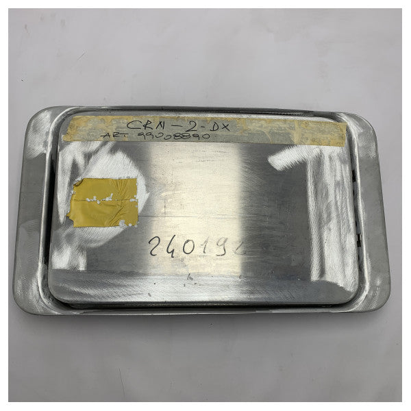 Adgangsluge i rustfrit stål i marinekvalitet 376 x 680 mm � Vandtæt, holdbar og nem at montere