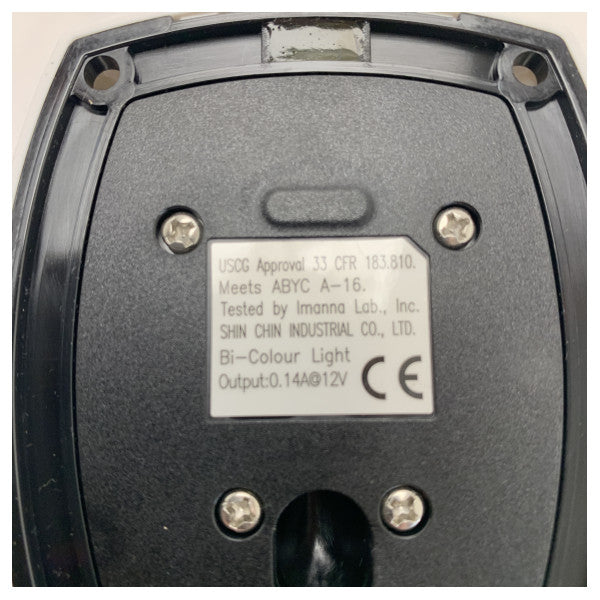 SCO Διχρωμία LED Ατμοσφαιρικό Φως Πλοήγησης για Σκάφη 9-33V | 2NM Ναυτική Λάμπα Πλοήγησης